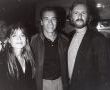 Linda Hamilton, Arnold Schwarzenneger and James Cameron 1991, LA..jpg